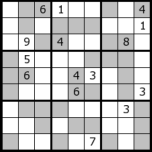 Voorbeeld Even Odd Sudoku