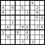 Voorbeeld Sudoku
